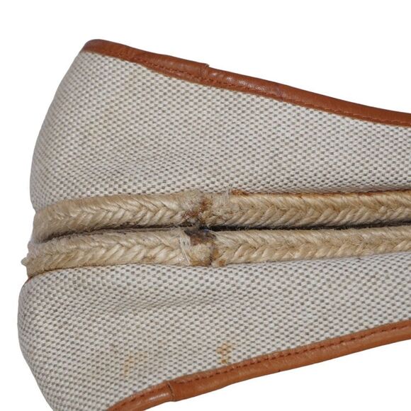 Coach Tan/Khaki Colored Espadrilles Flats, Size 10 - Picture 10 of 10